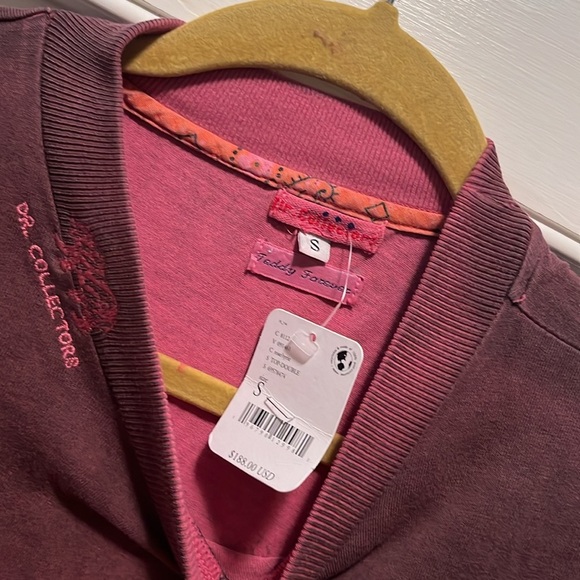 Free People x Dr Collector Basic T Double Face Dye Desert Road Small NWT - Picture 4 of 14